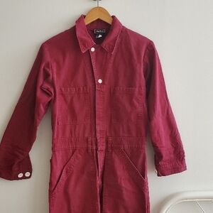 BIG BUD PRESS Red Utility Jumpsuit